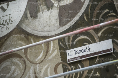 Gdansk. Spotkanie z dziennikarzami, prezentujace postep...