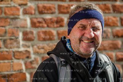 Gdansk. Podroznik Marek Kaminski startuje do kolejnego...