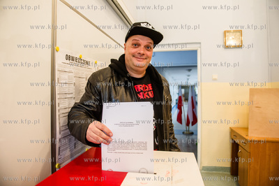 Gdansk. Kielpino Gorne. Obwodowa Komisja Wyborcza nr....