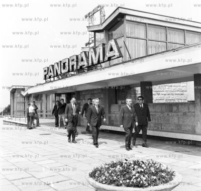 Restauracja Panorama w Gdynia na Kamiennej Gorze. 5.06.1973...