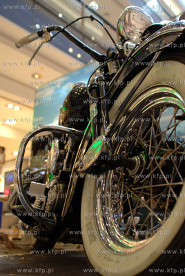 Wystawa historycznych modeli motocykli Harley Davidson...