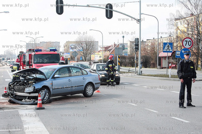 Wejherowo. Groznie wygladajacy wypadek drogowy na drodze...
