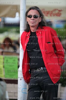 Sopot Molo Jazz Festival. Nz. Eryk Kulm (muzyk - perkusista)....