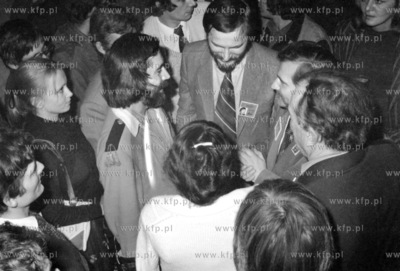 W czasie wizyty w Krakowie wieczorem 19 pazdziernika,...