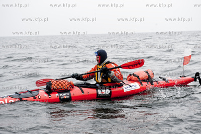 Gdansk Sobieszewo Nz  Marek Kaminski poczas Zimowej...