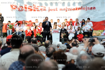 Final Kampanii prezydenckiej Jaroslawa Kaczynskiego...