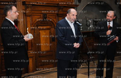 Gdansk. Dwor Artusa. Uroczystosc 65 lecia Radia Gdansk...