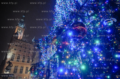 Jarmark swiateczny na Dlugim Targu w Gdansk Glownym....