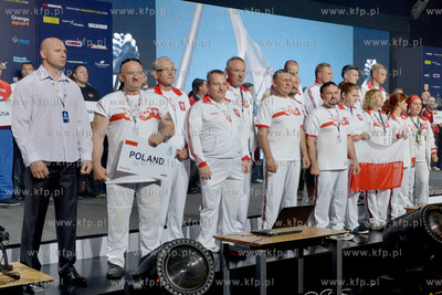 Gdynia. Hala widowiskowo - sportowa. Mistrzostwa Swiata...