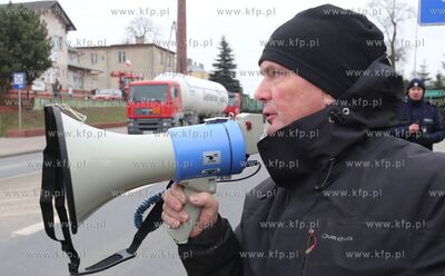 Protest rolnikow z powiatow chojnickiego i tucholskiego...