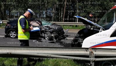 36-letnia kierująca osobową hondą jest w ciężkim...