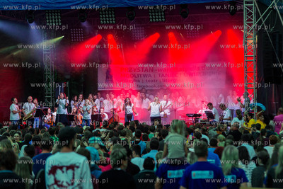 Od godzin porannych 23 lipca trwało w Pelplinie "Przystań"...