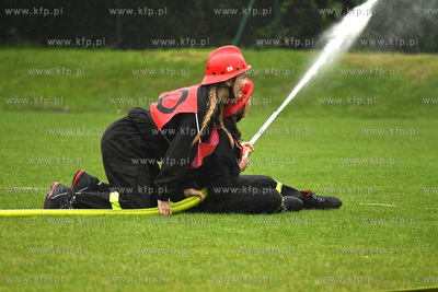 Powiatowe Zawody Sportowo - Pożarnicze na stadionie...