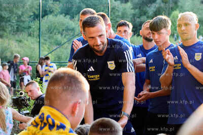 Prezentacja piłkarzy Arki Gdynia na Górce przy ul...