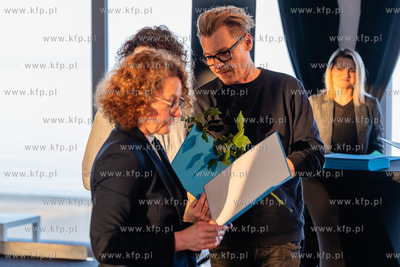 Sopot.  Mamuszki 14.  Prezydent Sopotu Magdalena Czarzyńska-Jachim...