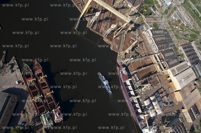 Stocznia Szczecinska z lotu ptaka. 13.05.2009 fot....