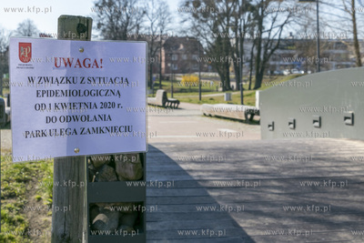 W związku z zagrożeniem epidemicznym obowiązuje...