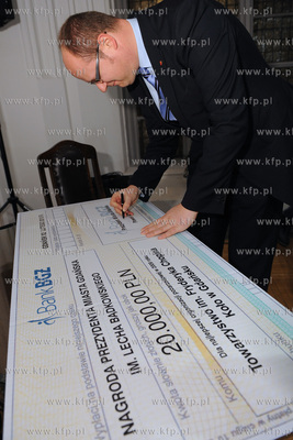 X edycja  wreczenia Nagrody Prezydenta Miasta Gdanska...