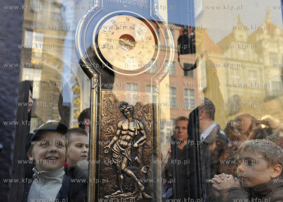 Uroczyste odsloniecie Kolumny Meteorologicznej Daniela...