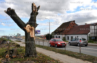 Budowa wezla drogowego Karczemki i trasy WZ w Gdansku...