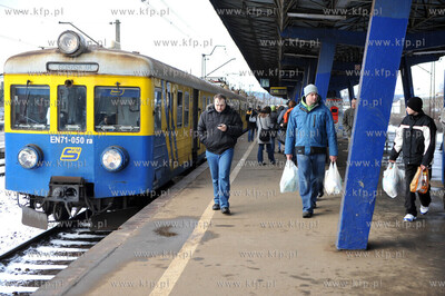 Dworzec kolejowy we Wrzeszczu. Przystanek SKM 30.01.2009...