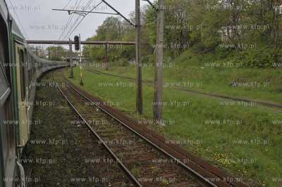 Gdańsk, tuż przed Śródmieściem, widok z okien...
