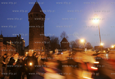Gdansk. Droga Krzyzowa. 30.03.2007 fot. Krzysztof Mystkowski...