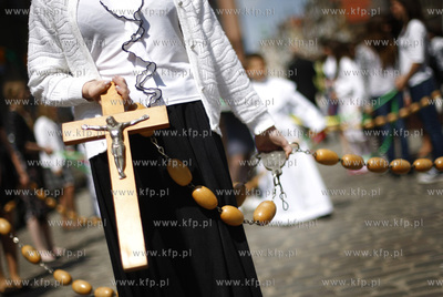 Gdansk. Sw. Bozego Ciala. Nz procesja ulicami starowki.
11.06.2009
fot....