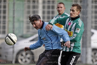 Gdansk. Boisko przy ul. Traugutta.  Noworoczny mecz...