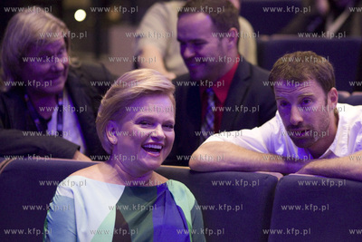 Gdynia. Festiwal Filmowy w Gdyni. Ekipa filmu Panie...