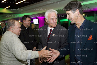 Gala 70-lecia Lechii Gdańsk. Roman Korynt i Zdzisław...