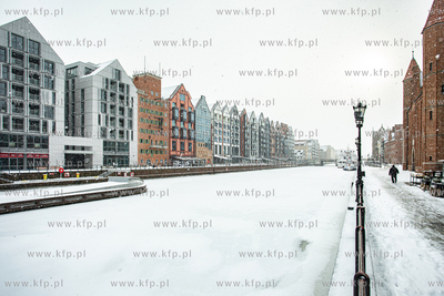 Zima w Gdańsku.
09.02.2021
fot. Krzysztof Mystkowski...
