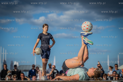 Sopot.  Mistrzostwa Europy we Freestyle Footballu.
09.06.2024
fot....