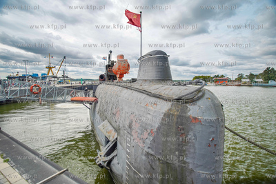 Okręt podwodny muzeum  U-461 w Peenemünde. Okręt...