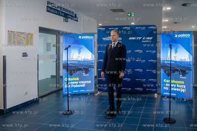 Port Gdańsk. Uruchomienie nowego połączenia promowego...