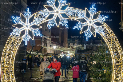 Otwarcie Jarmarku Bożonarodzeniowego w Gdańsku. 25.11.2023...