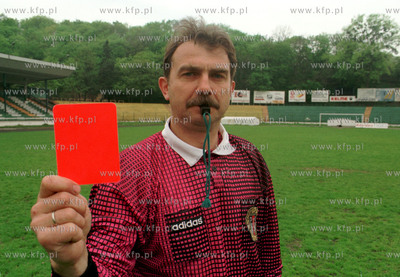 Andrzej Czyzniewski byly bramkarz, obecbnie sedzia...