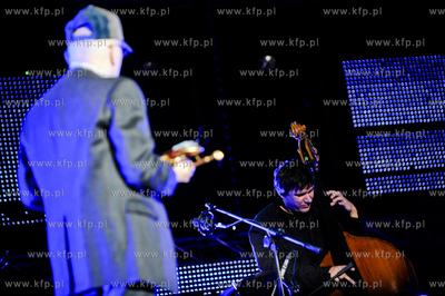 Gdansk. Dziedziniec Polskiej Filharmoni Baltyckiej....