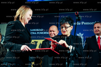 Gdansk. Teatr Wybrzeze. Gala wreczenia nagrod w konkursie...