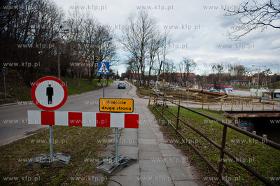 Gdansk. Remont i modernizacja kanalu Raduni. Na odcinku...