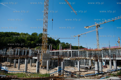 Gdynia. Wzgorze Sw. Maksymiliana. Rozbudowa Centrum...