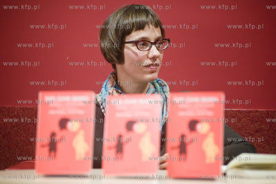 Gdansk. Biblioteka Manhattan w CH Manhattan. Spotkanie...