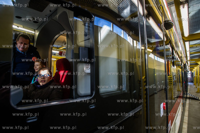 Gdansk. Zajezdnia tramwajowa Zakladu Komunikacji Miejskiej,...