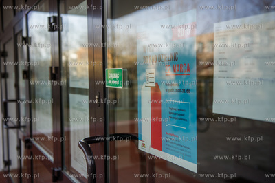 Gdansk. Obwodowa Komisja ds. Wyborow do Rady Dzielnicy...