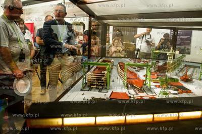 Gdansk. Swieto Historycznej sali BHP, znajdujacej sie...