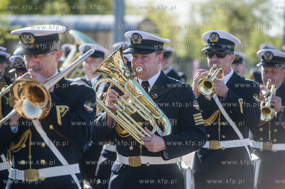 Port Wojenny w Gdyni Oksywie. Uroczystosc objecia obowiazkow...