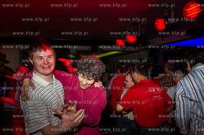 Gdansk. Klub Miasto Anaiolow. Wild West Disco - Impreza...