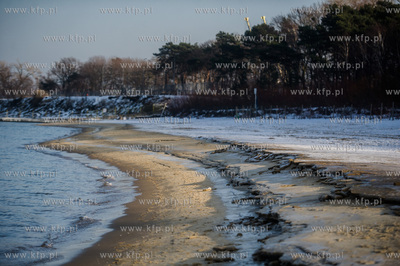 Gdańsk. Plaża w Brzeźnie.
16.02.2017
fot. Mateusz...