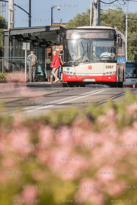 Gdańsk. Morena. Linia tramwajowa Piecki - Migowo.
18.07.2017
fot....