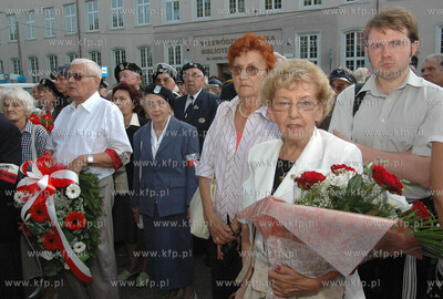 Gdansk. Uroczystosci upamietniajace 62 rocznice wybuchu...